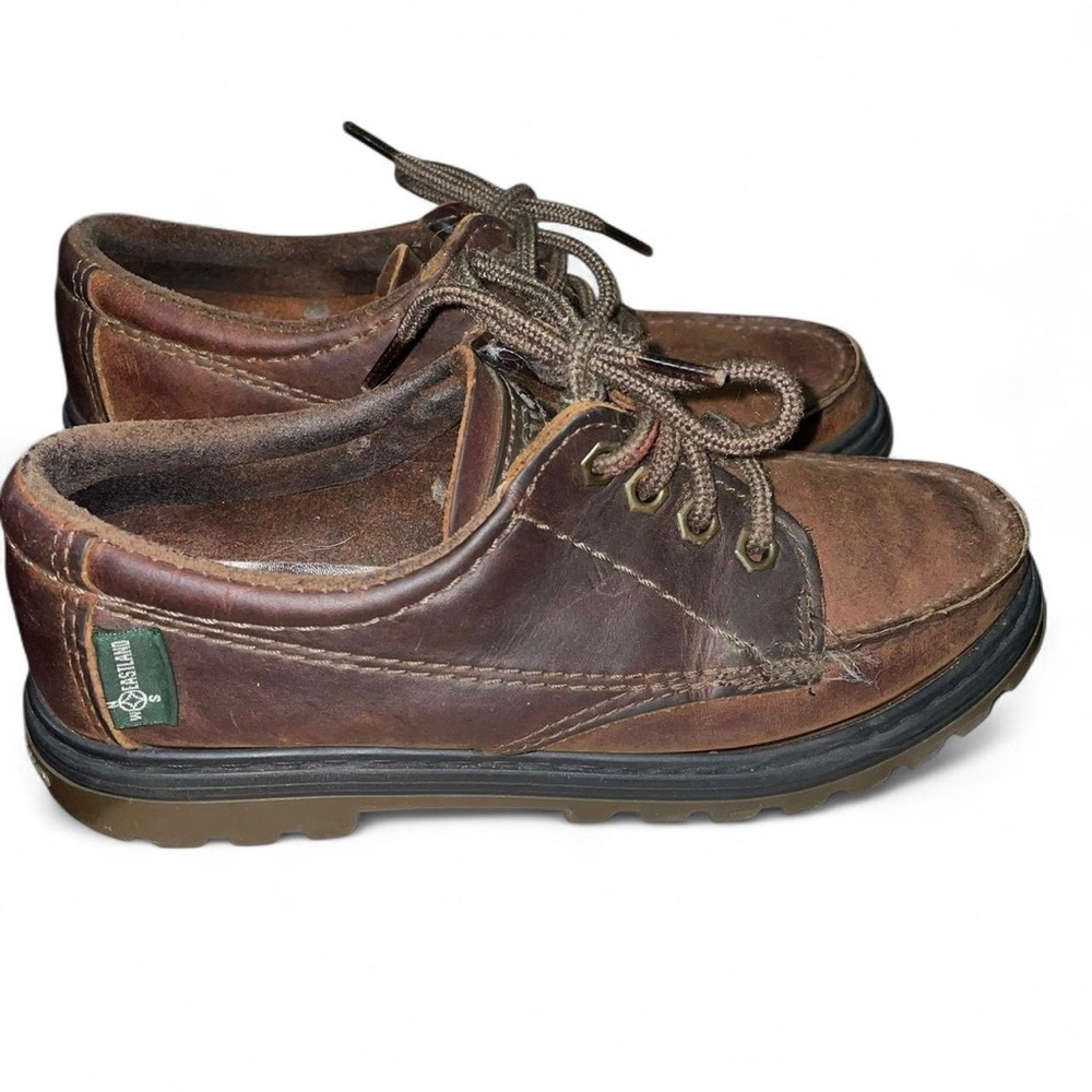Vintage 90s Eastland Brown Leather Oxfords